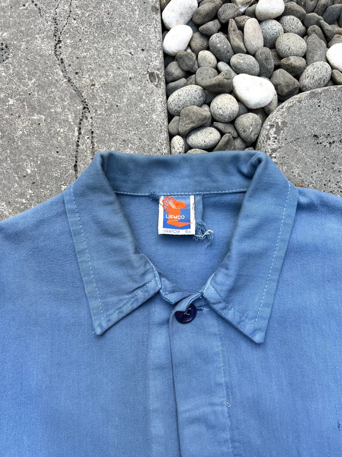 OLD LIEMCO SANFOR SKY BLUE 빈티지 프렌치워크자켓 상품이미지6