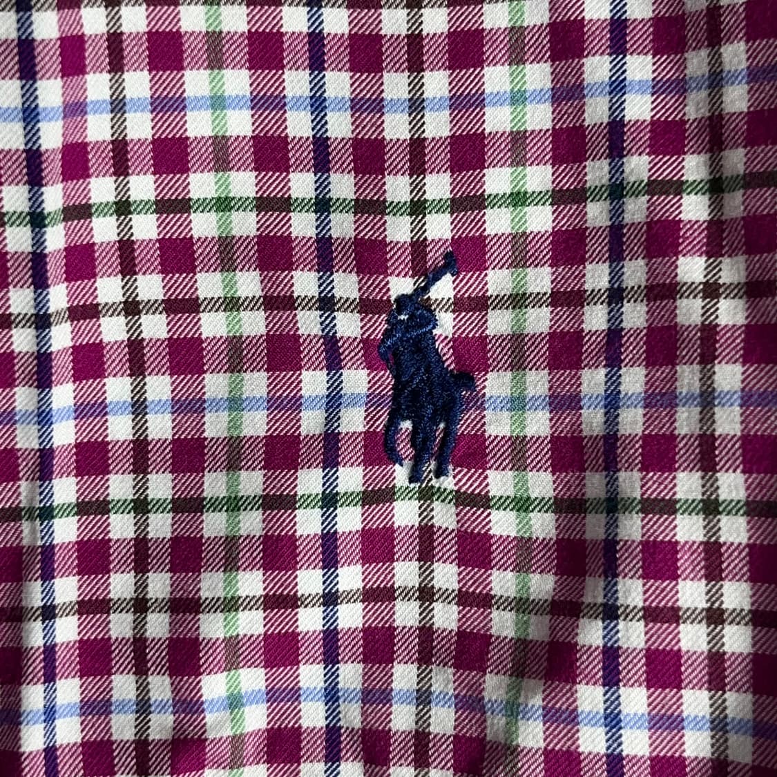 [POLO RALPH LAUREN] 폴로랄프로렌 클래식핏 퍼플 체크 셔츠 상품이미지3