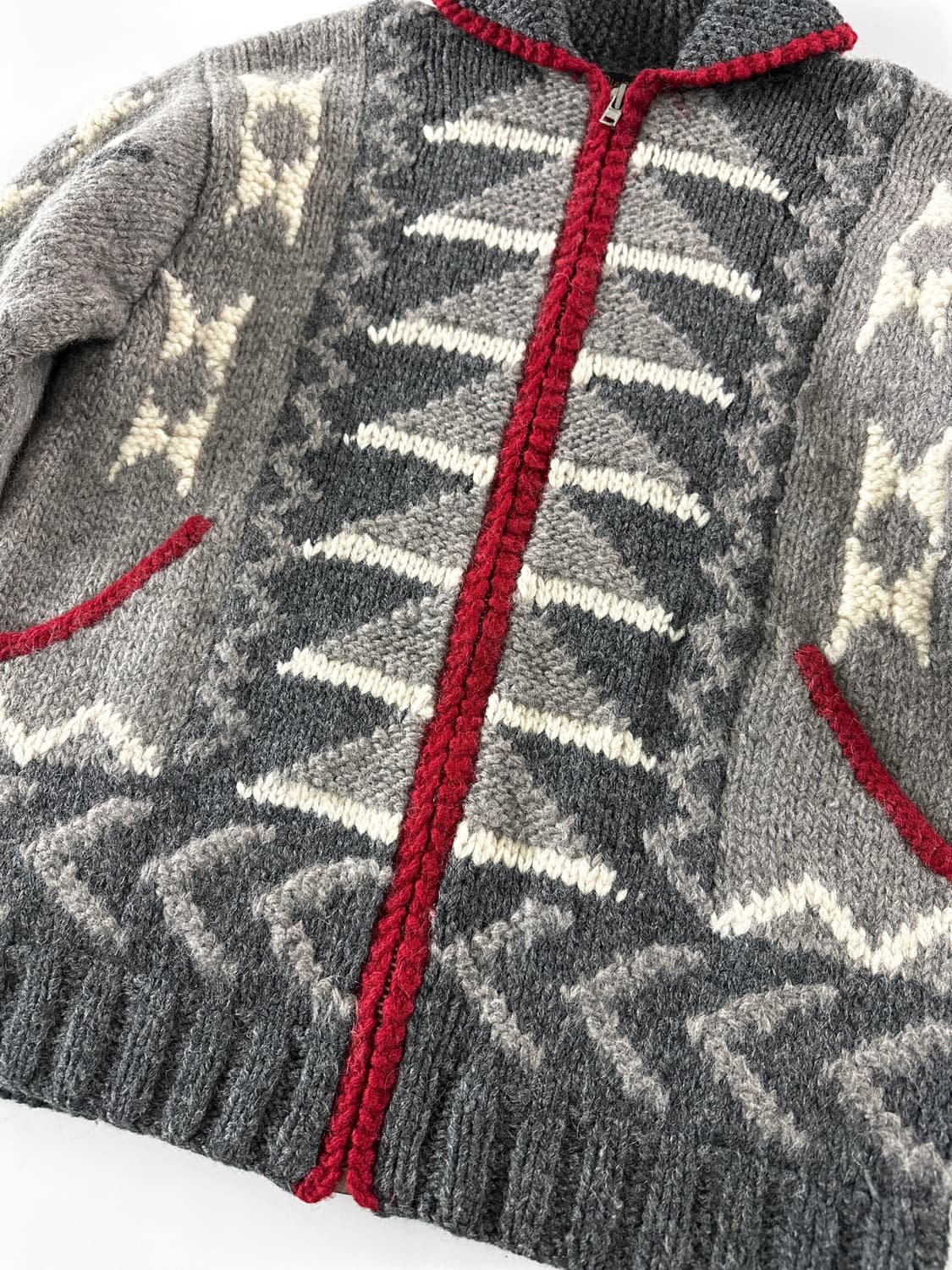 빈티지 패턴 코위찬 스웨터 상품이미지5