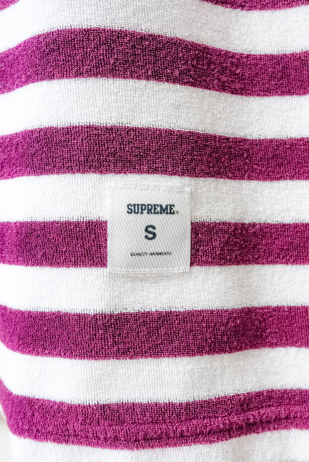 슈프림 12ss 테리 원단 나시 슬리브리스 사이즈 S 상품이미지2