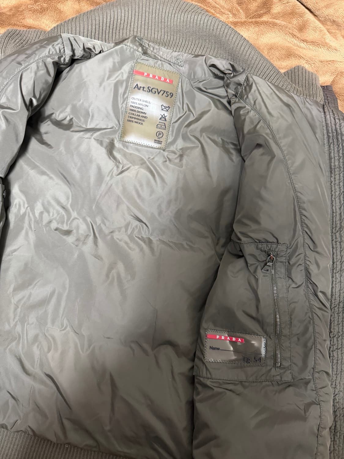 Prada 프라다 SGV759 자켓 54 상품이미지3