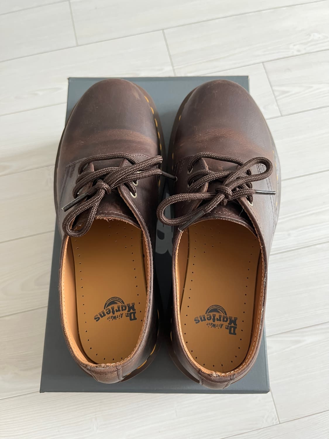 닥터마틴 1461 3홀 빈티지브라운 / 11838201 사이즈 uk5 상품이미지4