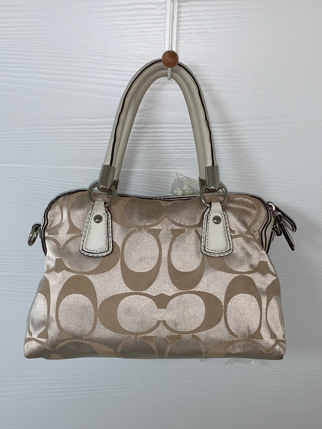 Coach ivory tote bag 상품이미지5