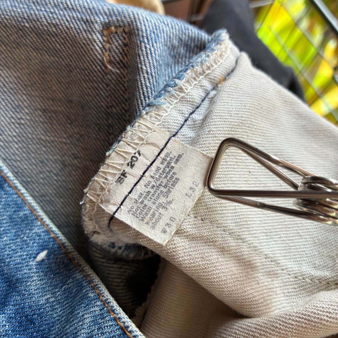 70s Levis 646 Bell Bottom Denim 상품이미지10