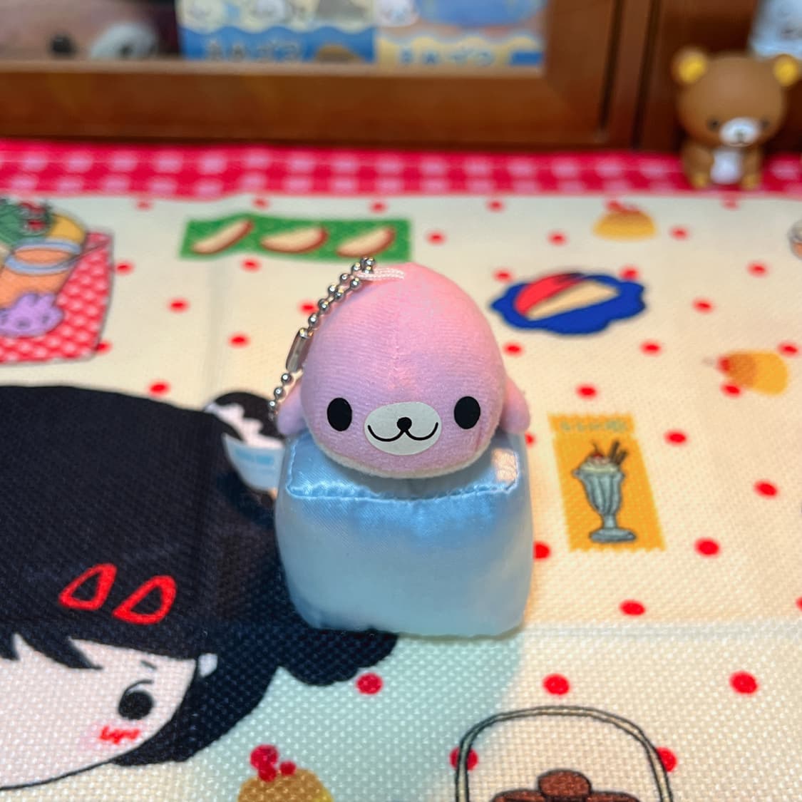 고전 마메고마 얼음 위 사쿠라고마 덜덜이 인형 상품이미지1