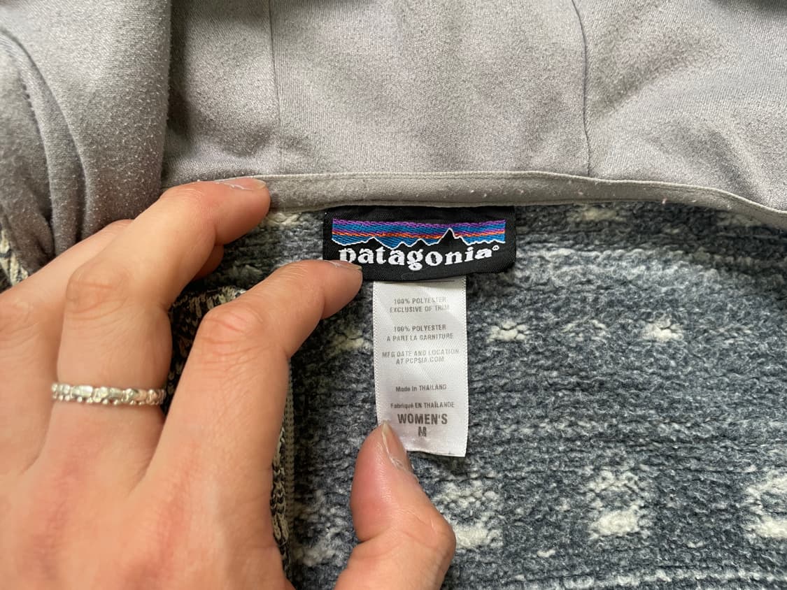 10s 파타고니아 노르딕 패턴 후디 플리스 집업 자켓 상품이미지7