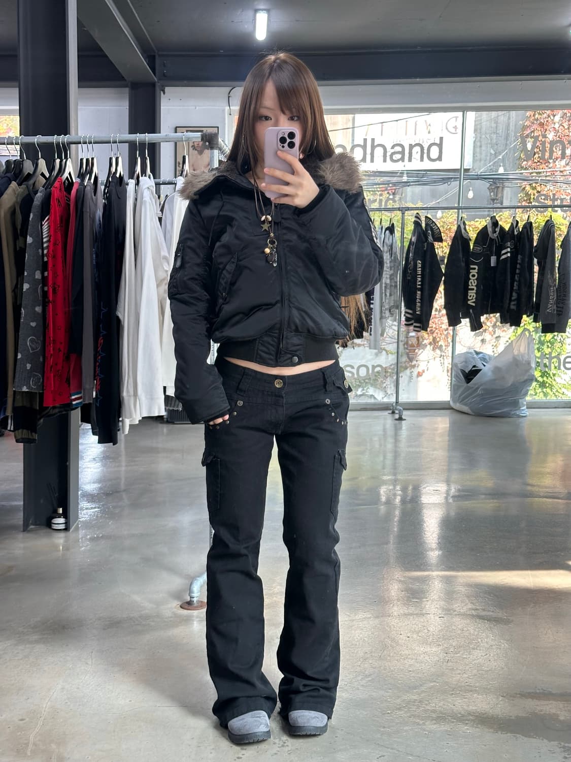 히스테릭글래머 히스걸 N2b 패딩 자켓 상품이미지2