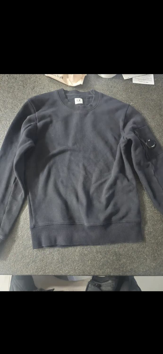 cp 컴퍼니 맨투맨 블랙 xs 상품이미지2