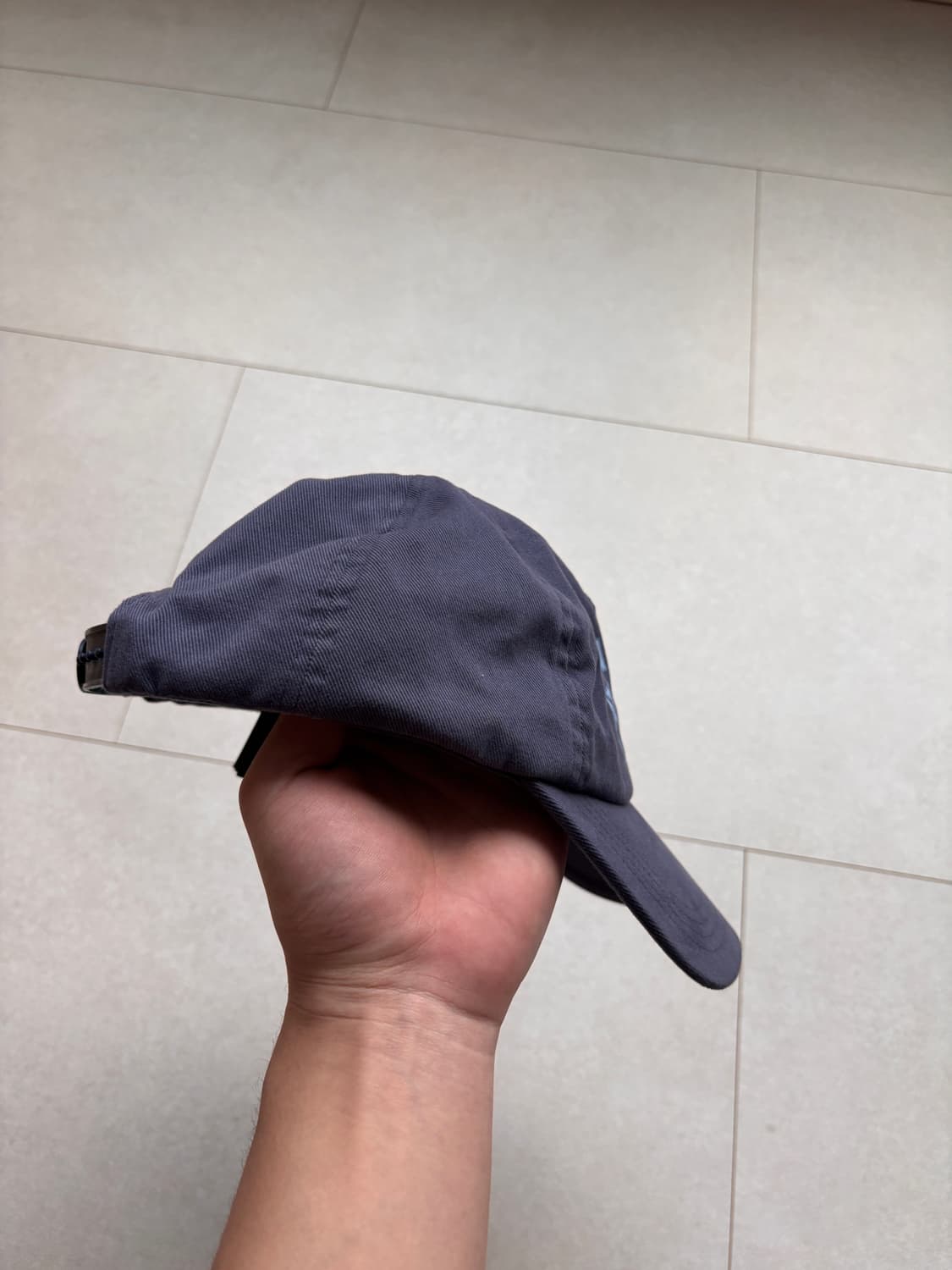 ZARA Faded Navy NY Athletic Cap 상품이미지3