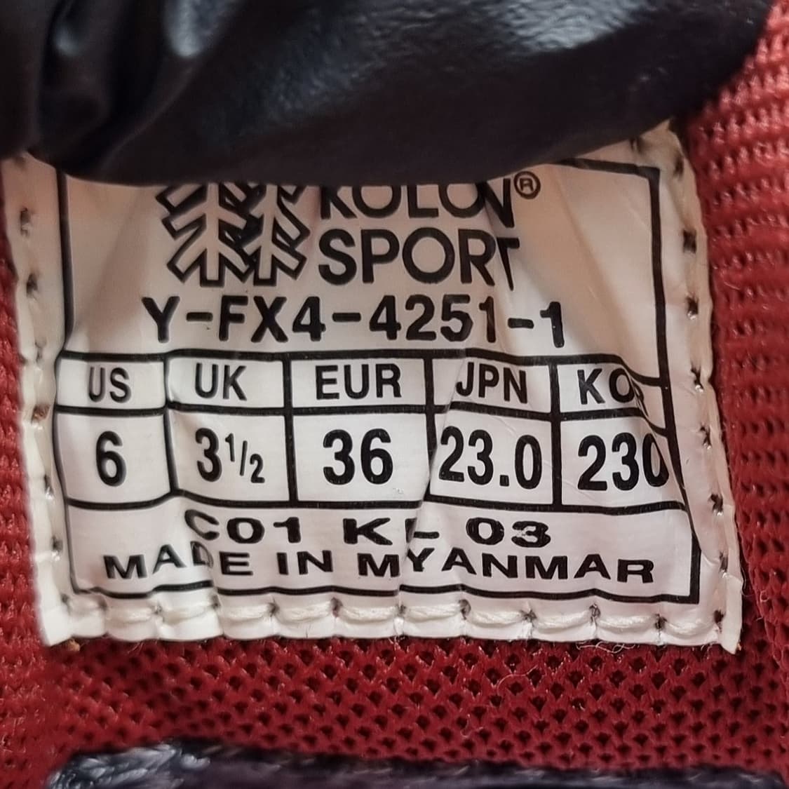 코오롱스포츠 등산화 운동화 230 상품이미지6