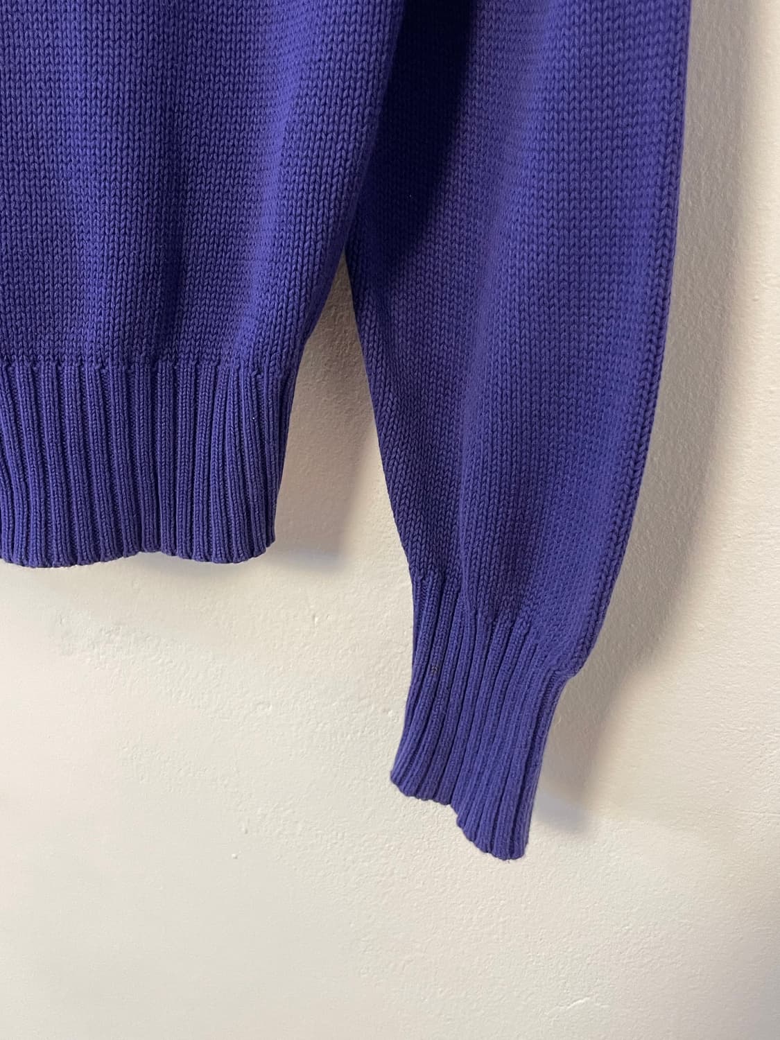 폴로 브이넥 코튼 니트  상품이미지10