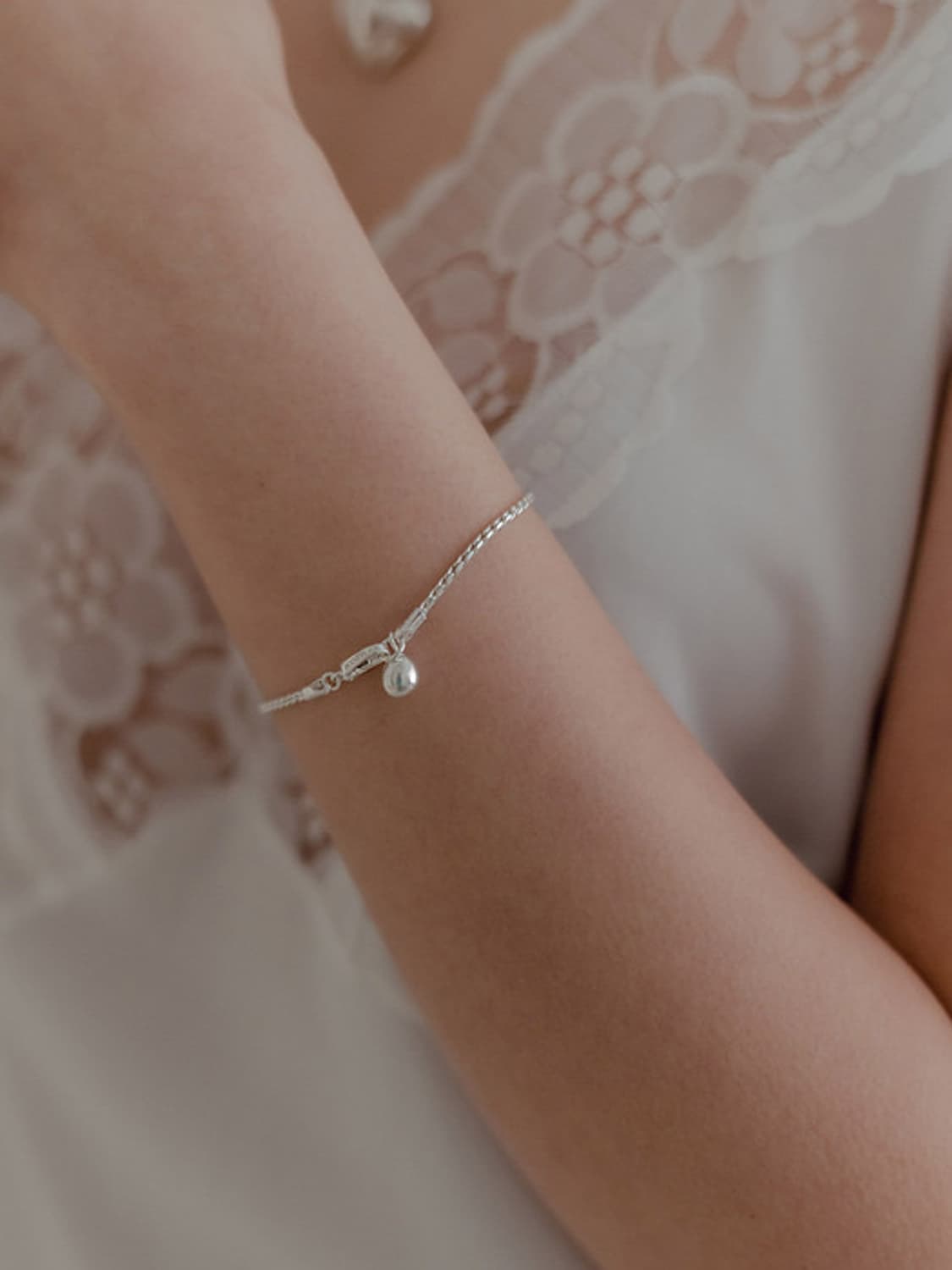 누도어 Braid chain egg bracelet 상품이미지2