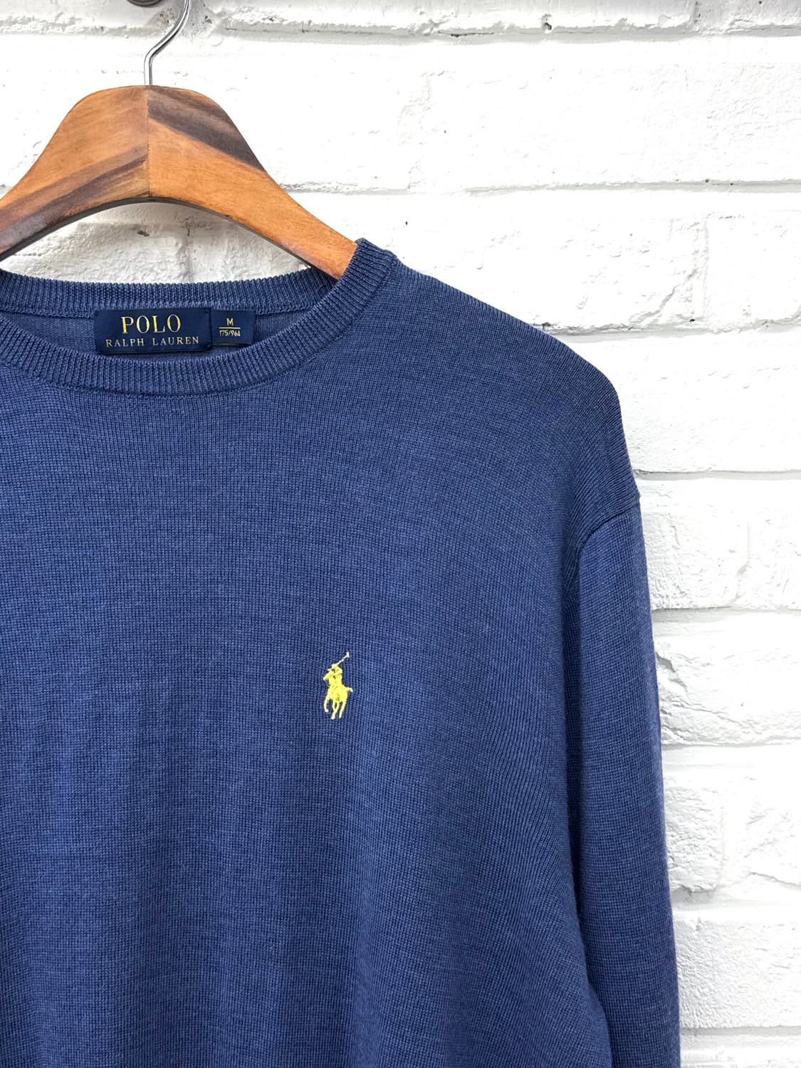 폴로 블루 니트  상품이미지4