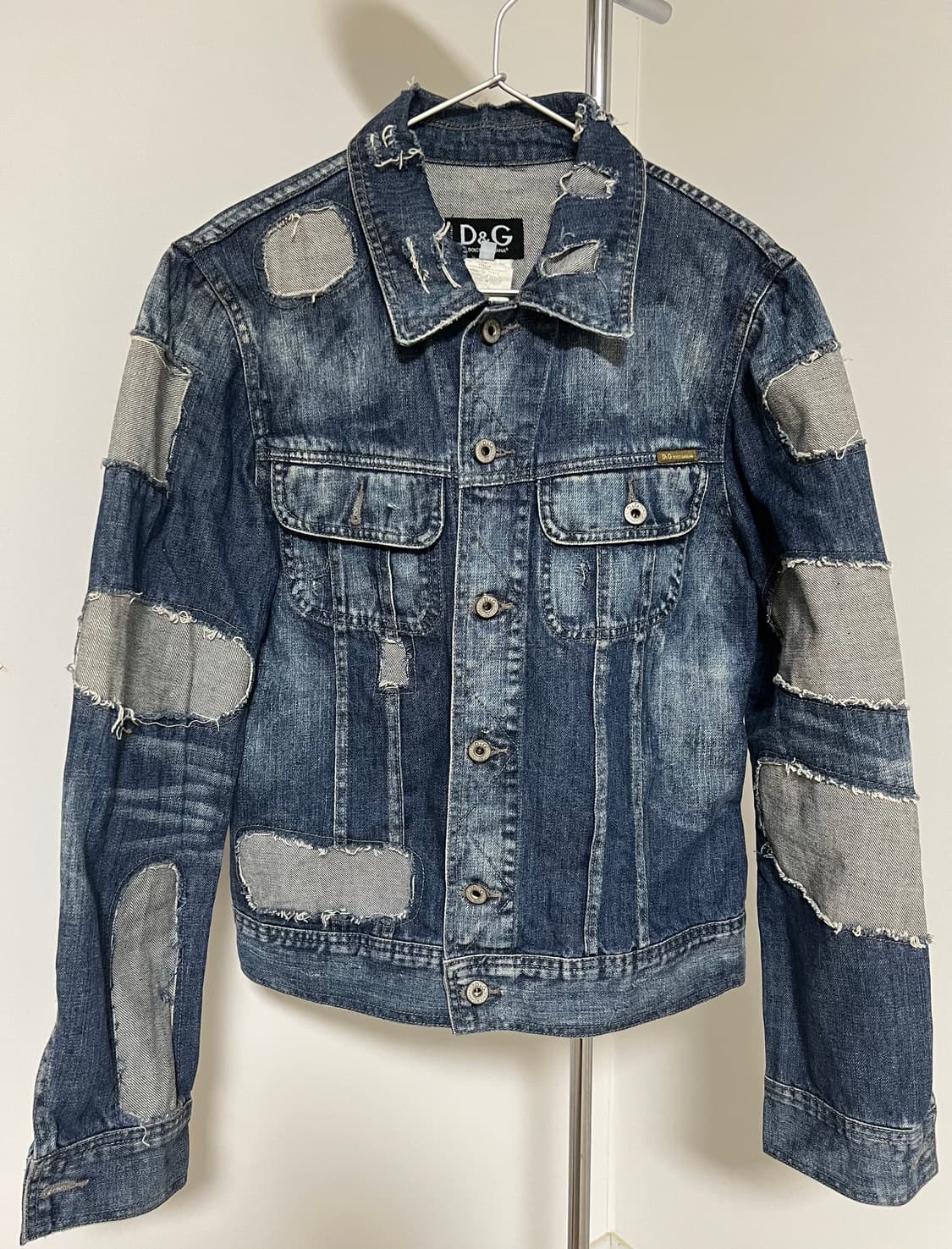 D&G 04AW reconstructed denim jacket 상품이미지1