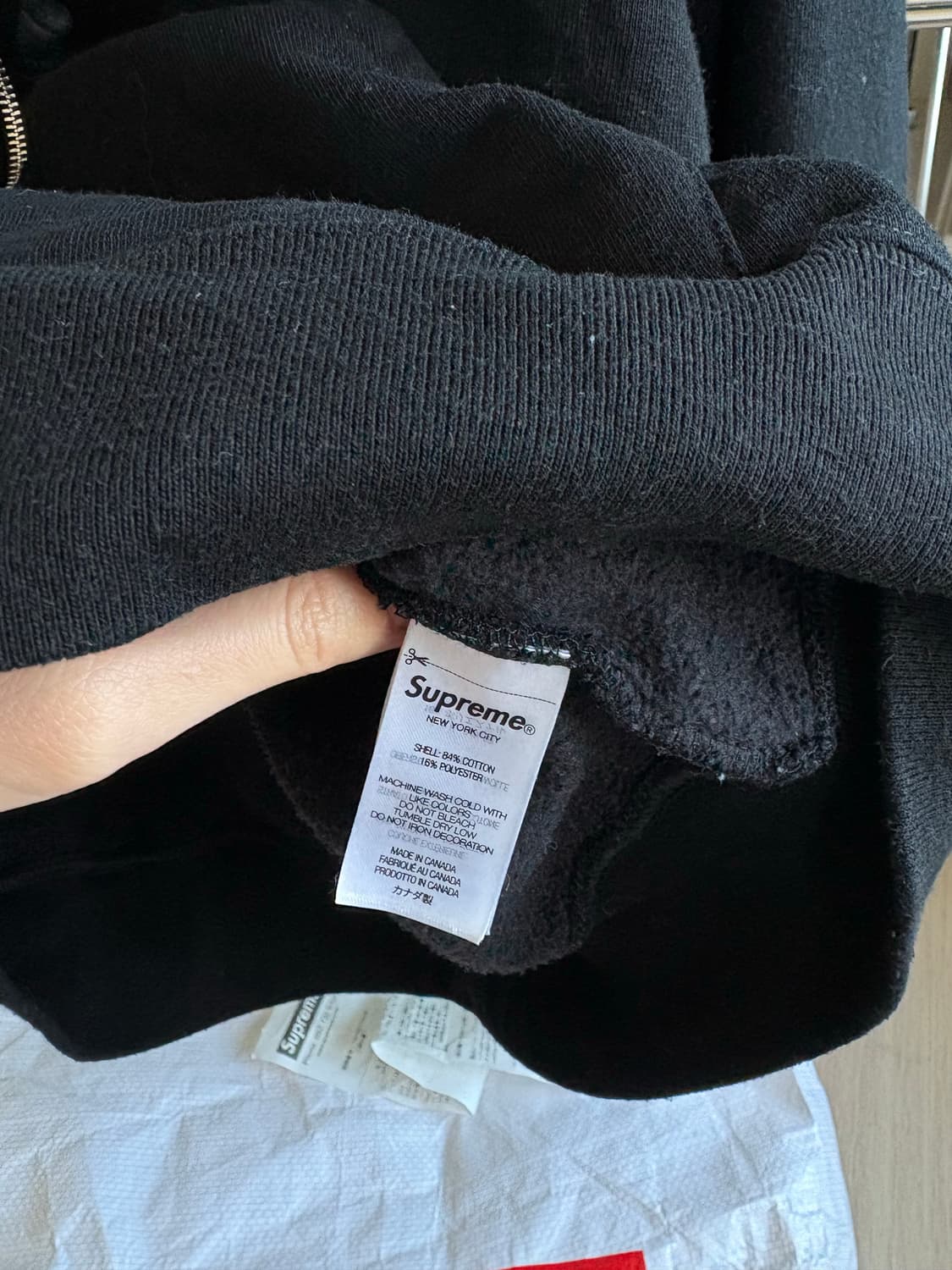 슈프림후드집업m 상품이미지4