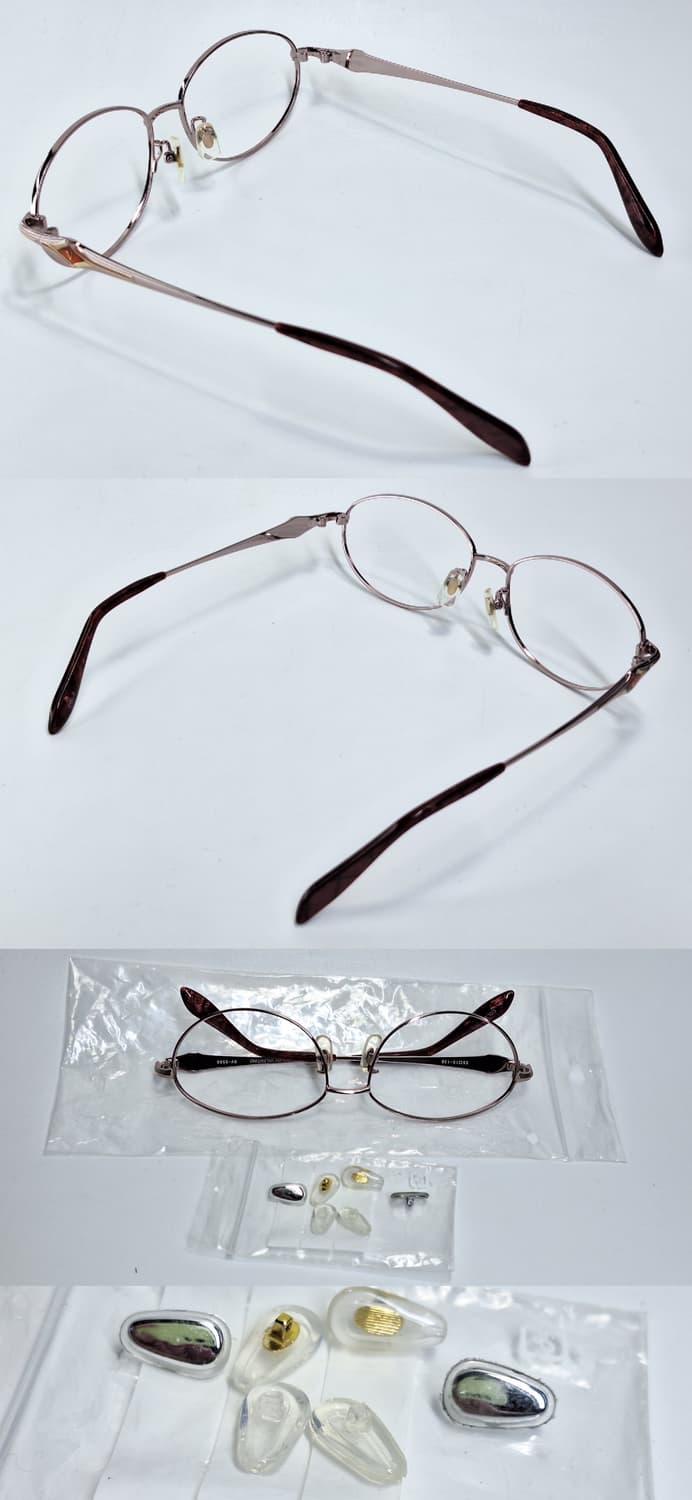 데드스톡 새상품/90s 일본 빈티지/루돌프 발렌티노 RV-956 안경테 상품이미지5