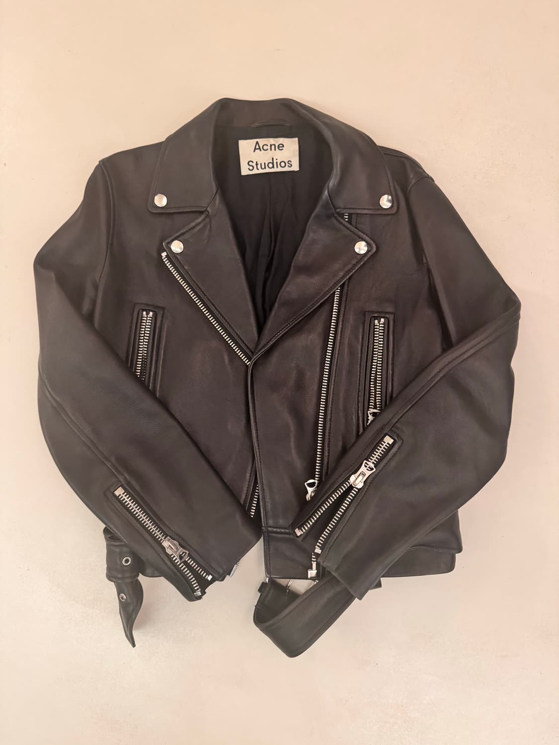 아크네 ACNE 가죽자켓 38사이즈(여성 55정도) 상품이미지3