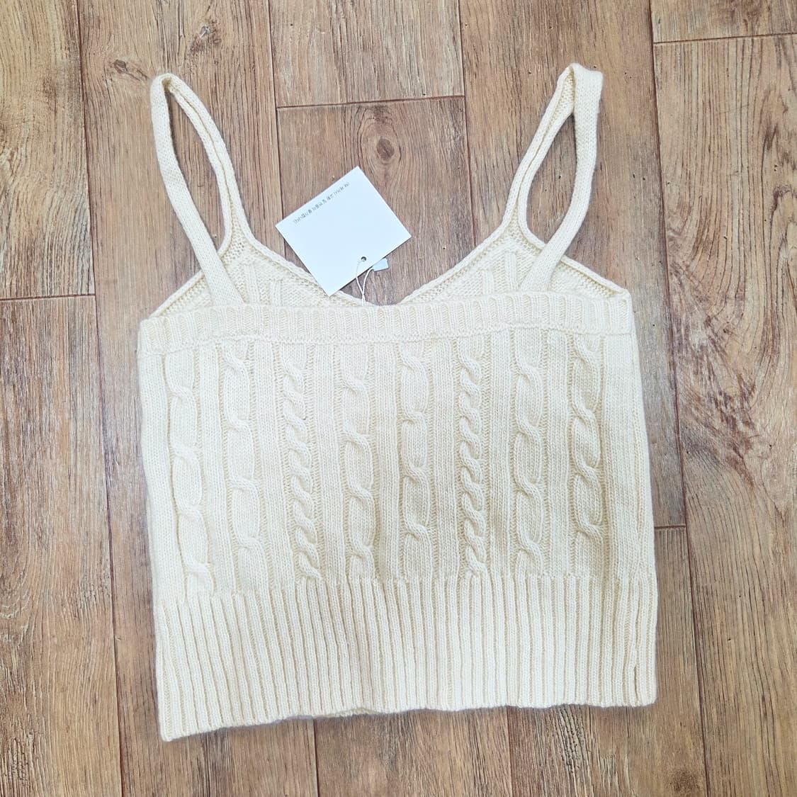 시예(siye) 시예샵 샵시예 크림 홀리데이 라쿤볼레노 니트셋  새상품  상품이미지8