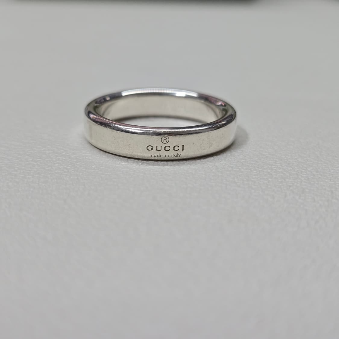 구찌 다이애그널 인터로킹 G 씬 반지(11호) 상품이미지3