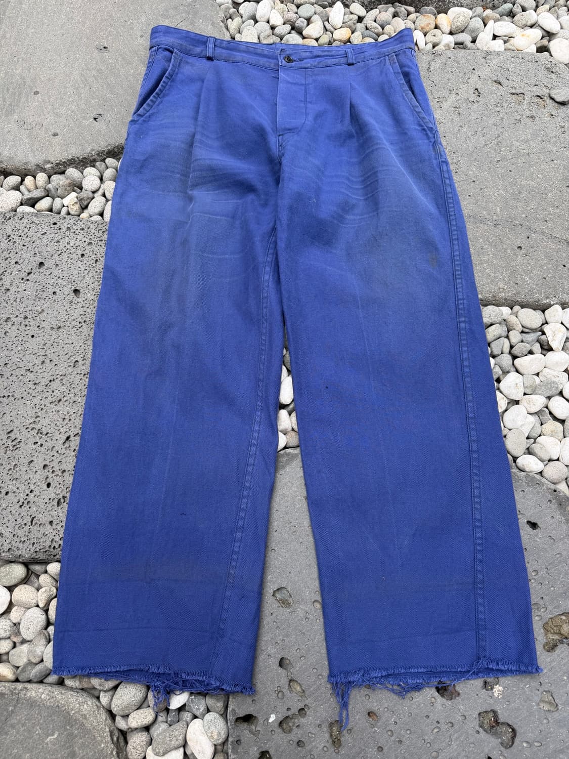DISTRESSED 1980s FADED CUT OFF 프렌치워크팬츠 상품이미지1
