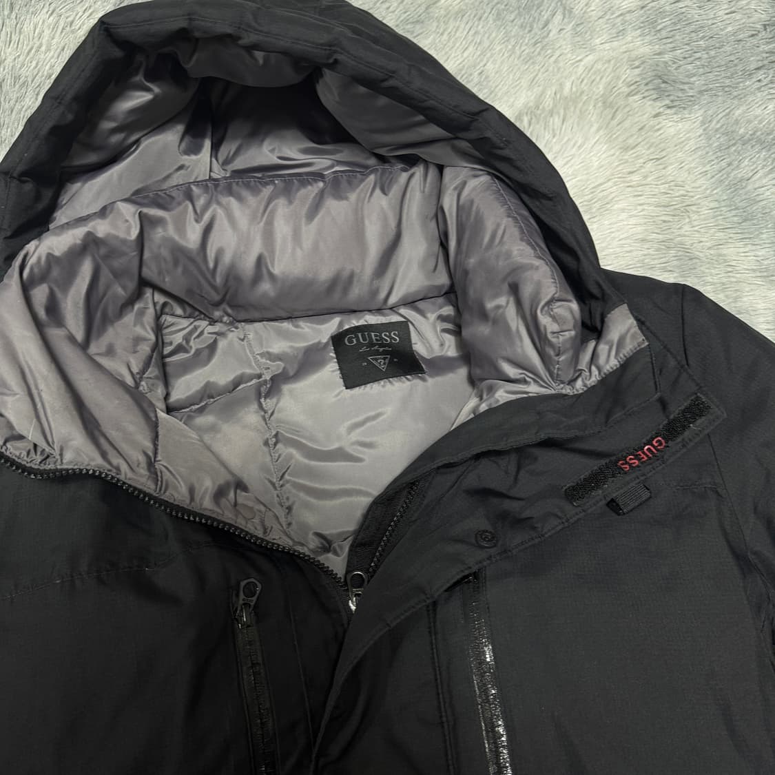 게스 다운 패딩XL사이즈 상품이미지3