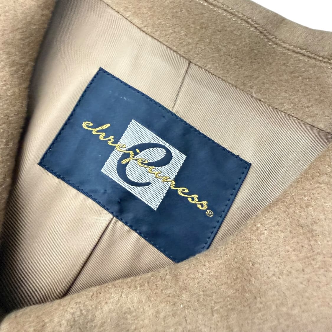 JPN 캐시미어 브라운 싱글 롱코트 상품이미지7