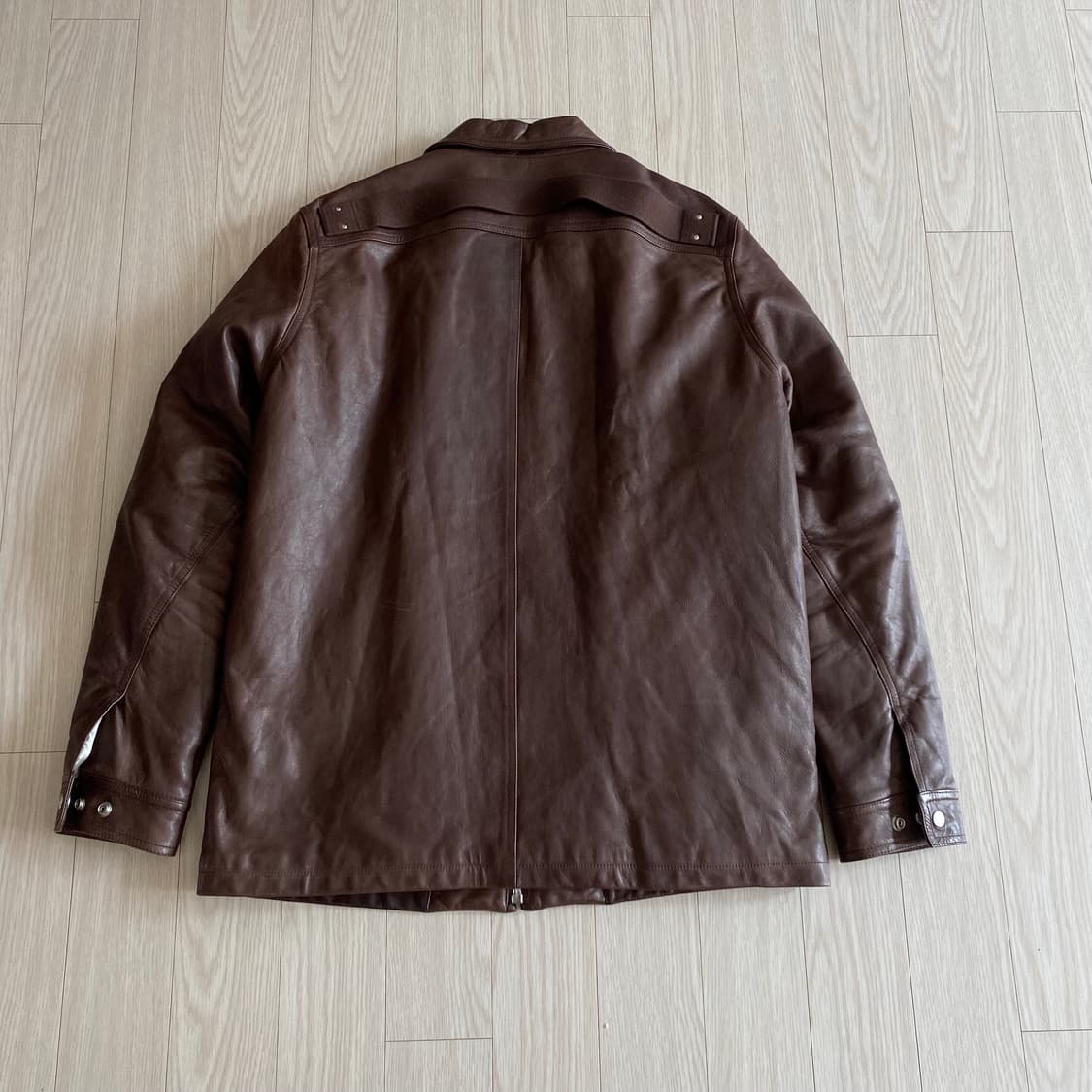 [50] 릭오웬스 23FW 'Luxor' Brad 레더 자켓 상품이미지2