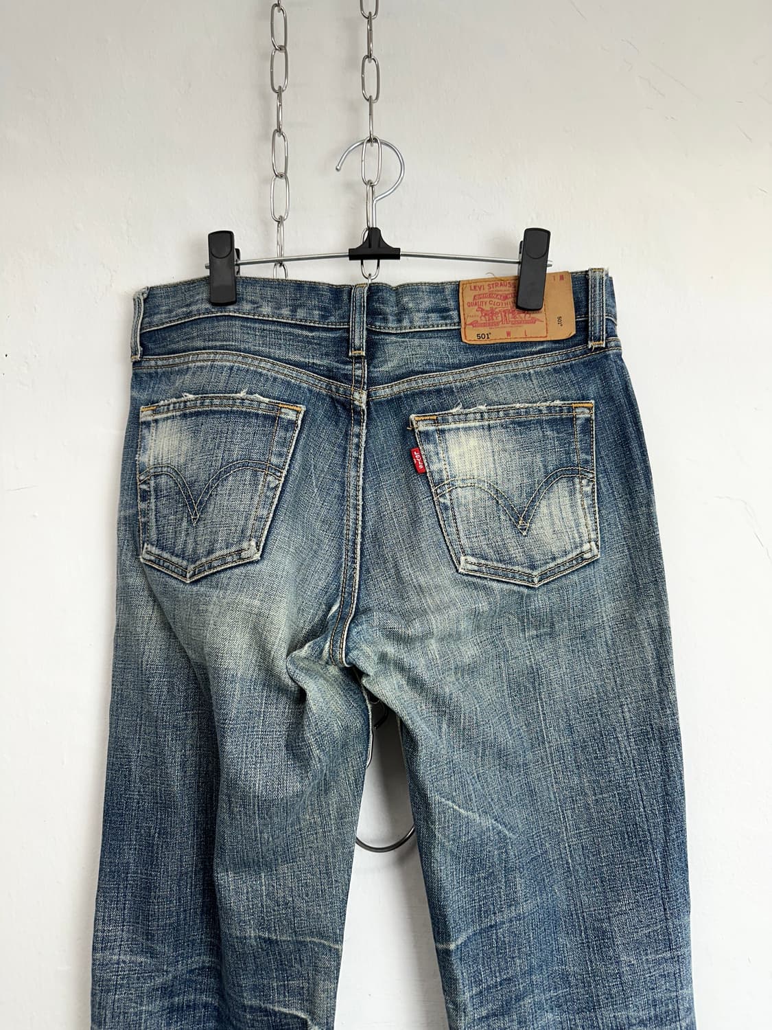Levi’s 2000s Heritage Distressed 501 Den 상품이미지5