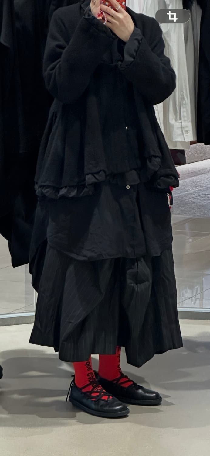 꼼데가르송 꼼꼼 프릴 상의  상품이미지4