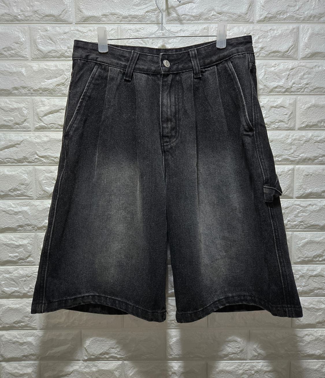 어반디타입 데님 버뮤다 팬츠 28~29 상품이미지1