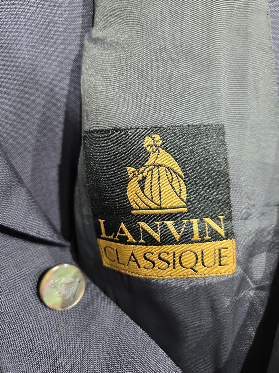 랑방 남성 네이비 블레이저 자켓 상품이미지5