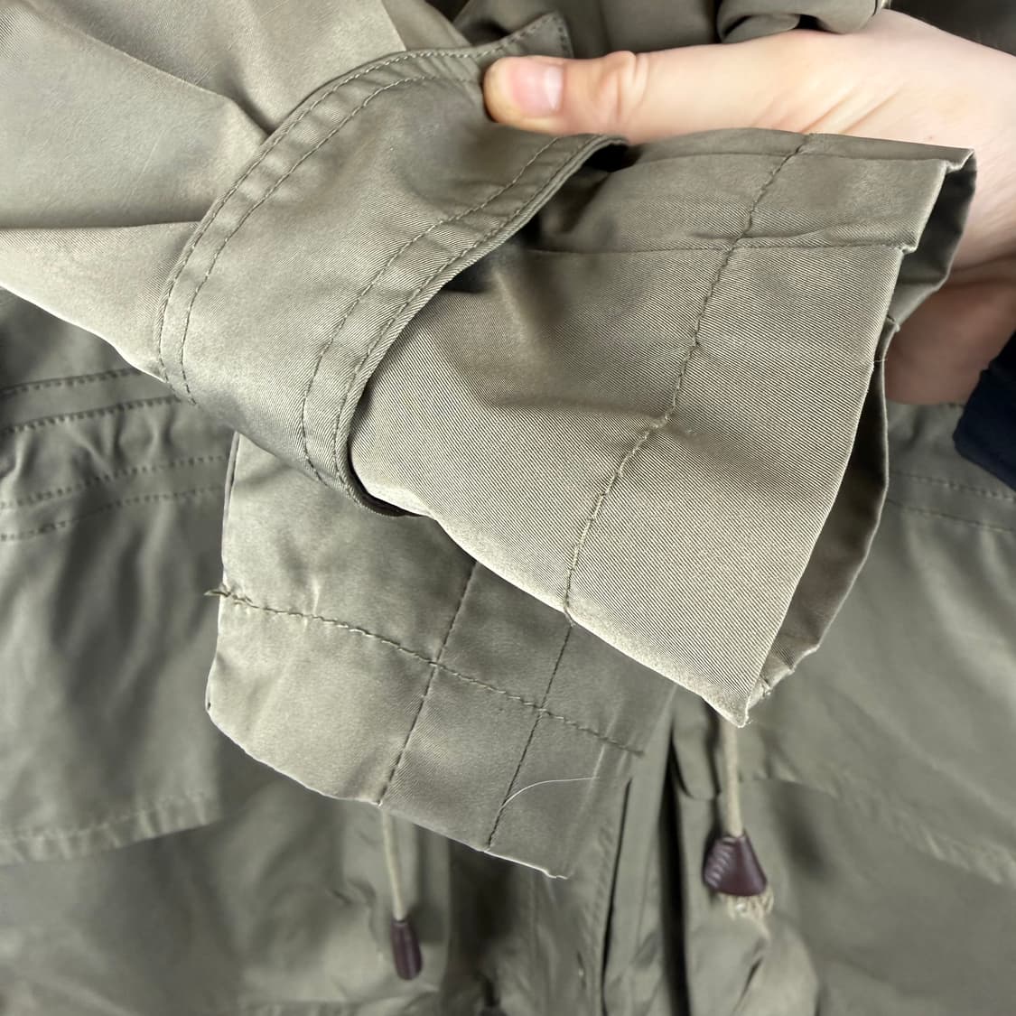 (무료배송)66) 지오송지오 우먼스 라쿤퍼 야상 후드자켓 상품이미지4