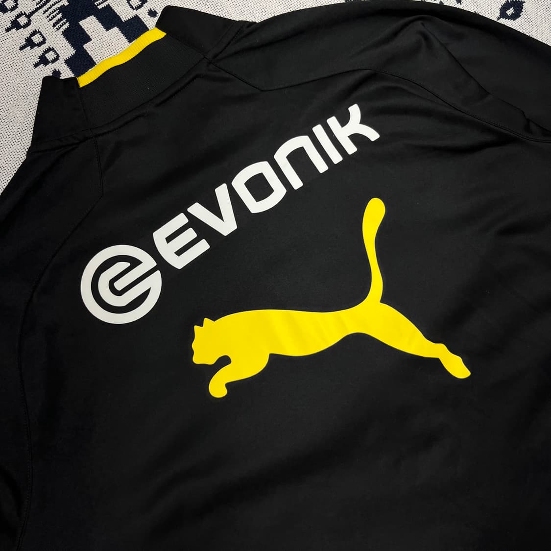 [M] 푸마 도르트문트 로고 져지 자켓 상품이미지7