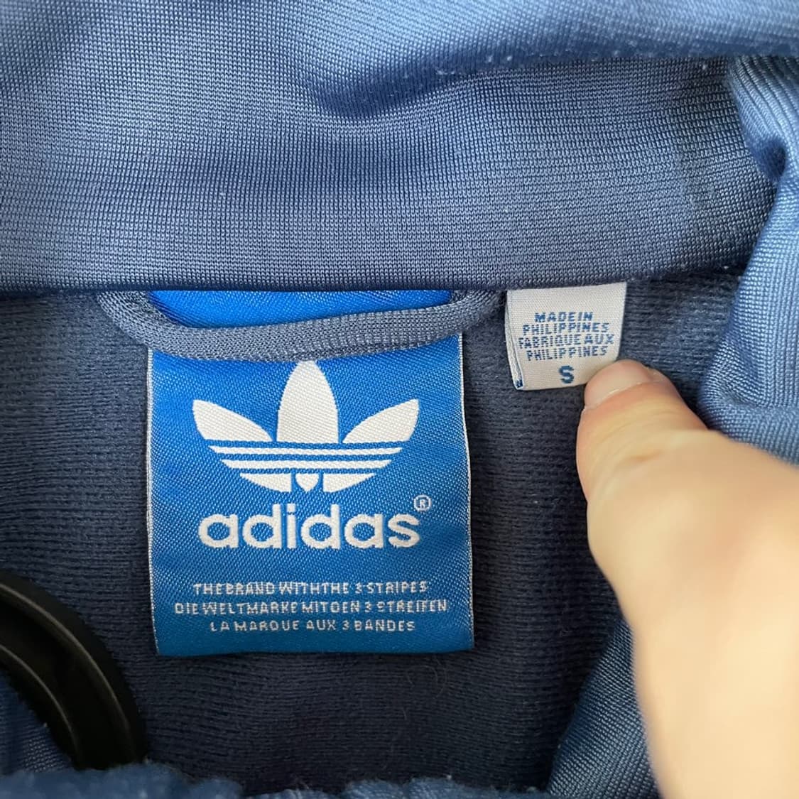 95 아디다스 파이어버드 그레이 형광 져지 회색 상품이미지4