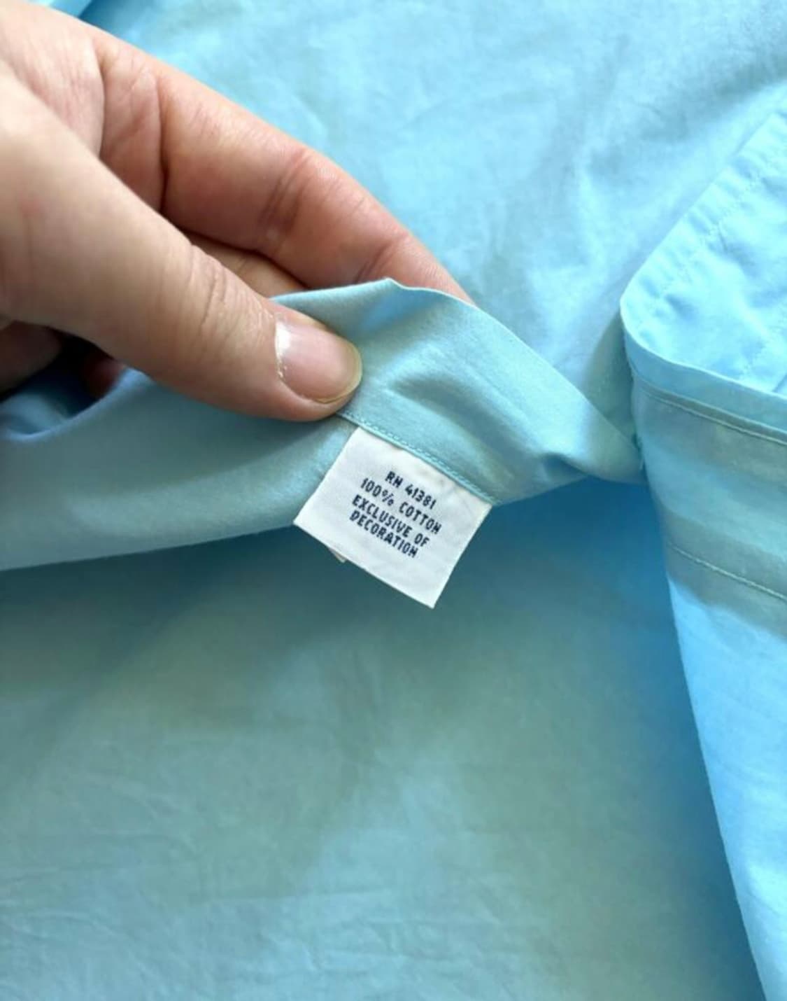 Polo Ralph Lauren Sky Blue Cotton Shirt 상품이미지6