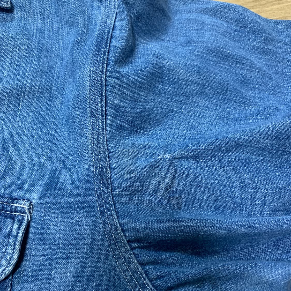 M)Levi's 리바이스 블루셔츠 오렌지탭 데님셔츠 상품이미지6