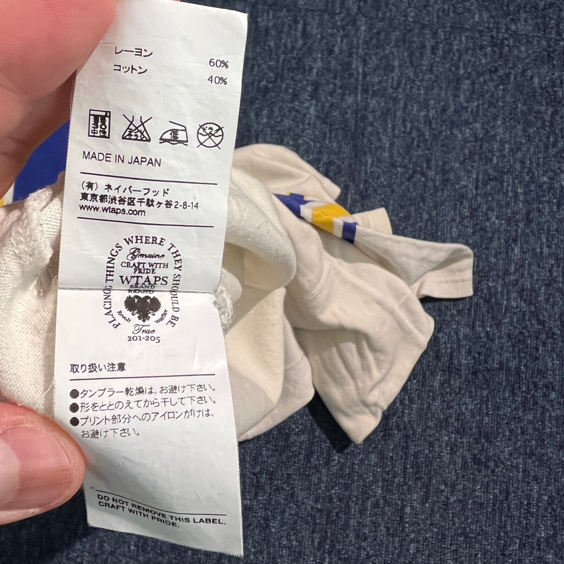 더블탭스 WTAPS 쿼터백 티셔츠 상품이미지10