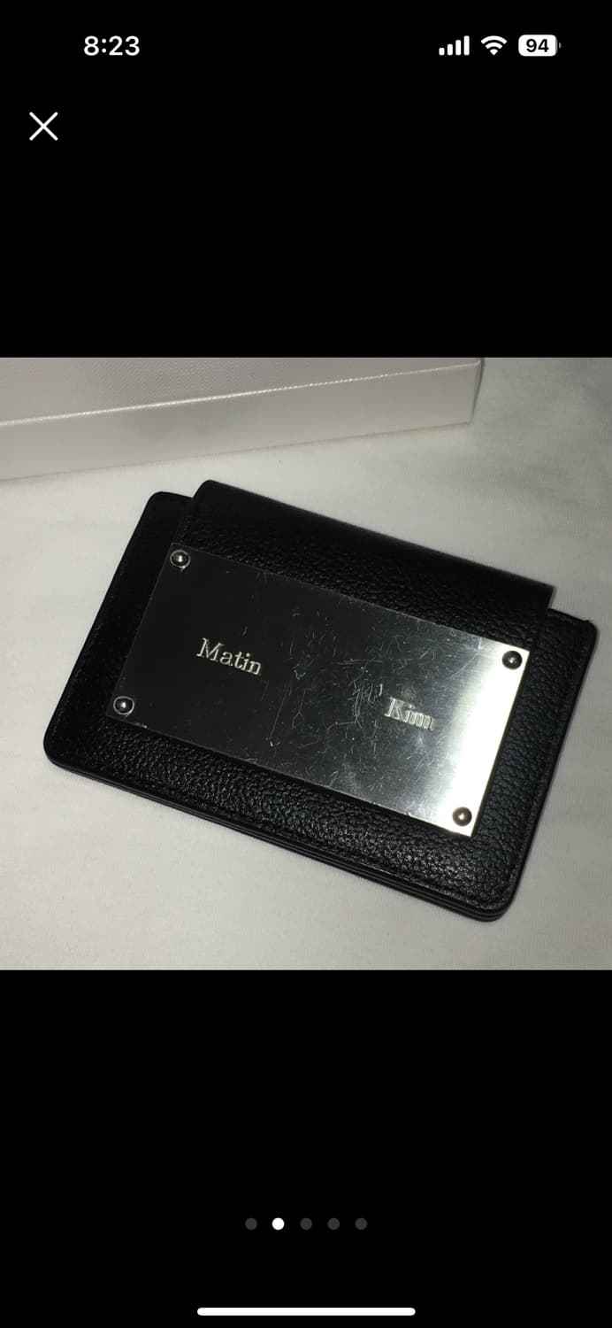 마뗑킴 아코디언 지갑 블랙 상품이미지2