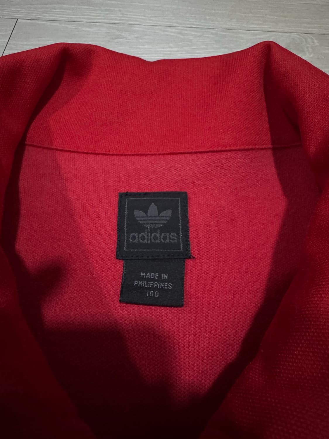 아디다스 04‘s 베켄바우어  레드 트랙탑 상품이미지4