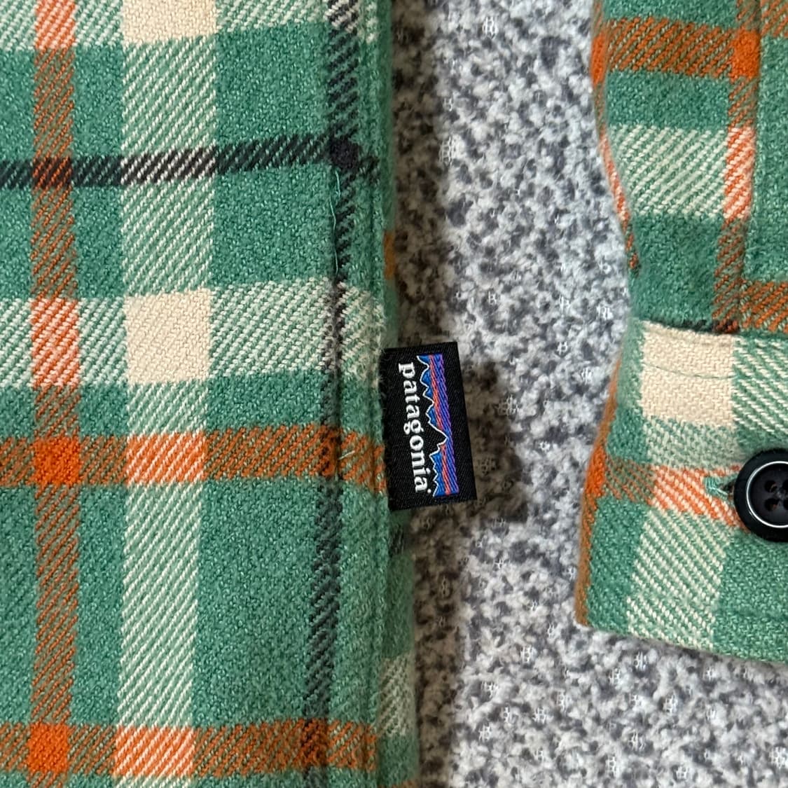 파타고니아 정품 체크 셔츠 남성용 M 상품이미지6