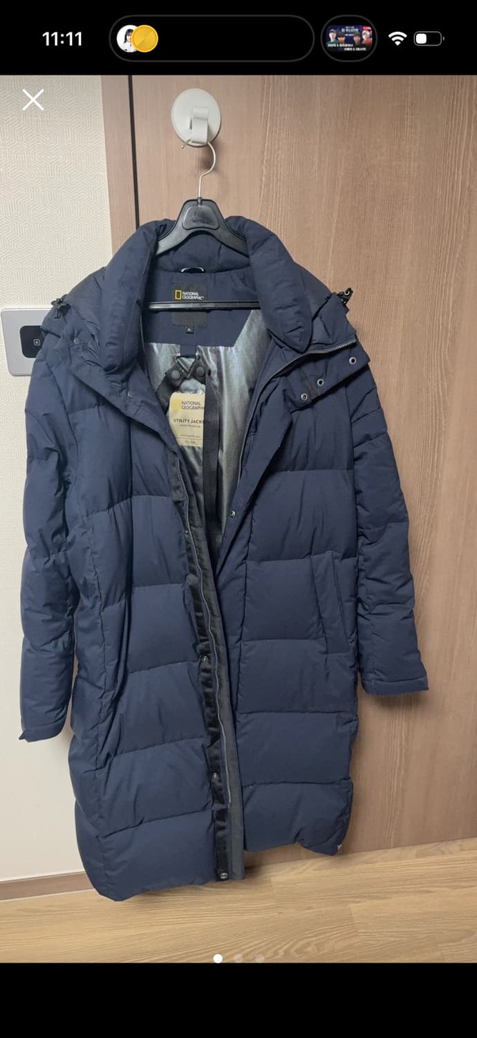 네셔널디오그래픽 롱패딩팝니다 상품이미지1