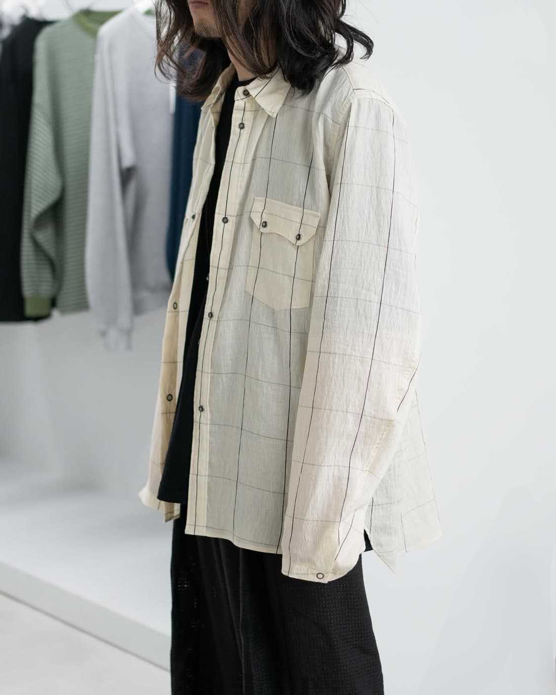 Saby 웨스턴 셔츠 상품이미지2