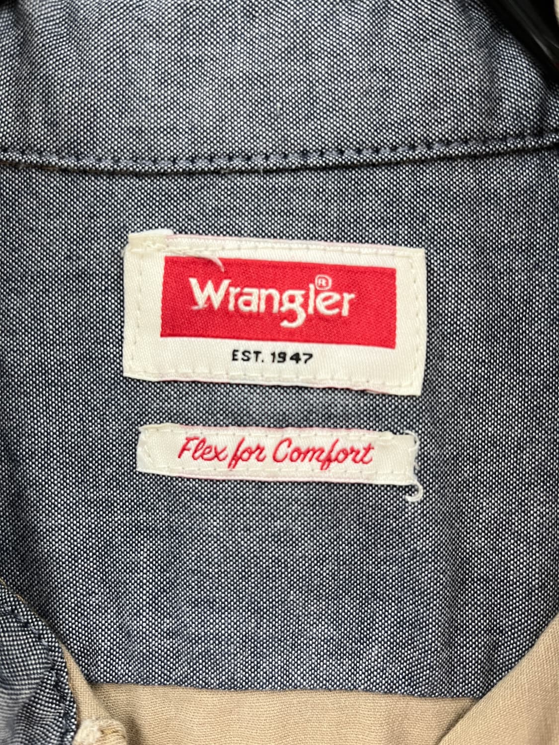 랭글러 코튼 워크 반팔 셔츠  상품이미지8