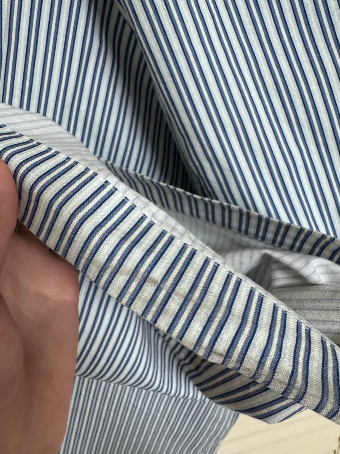 Camphor wood - 24aw 와이드 스트라이프 배기 팬츠 상품이미지5