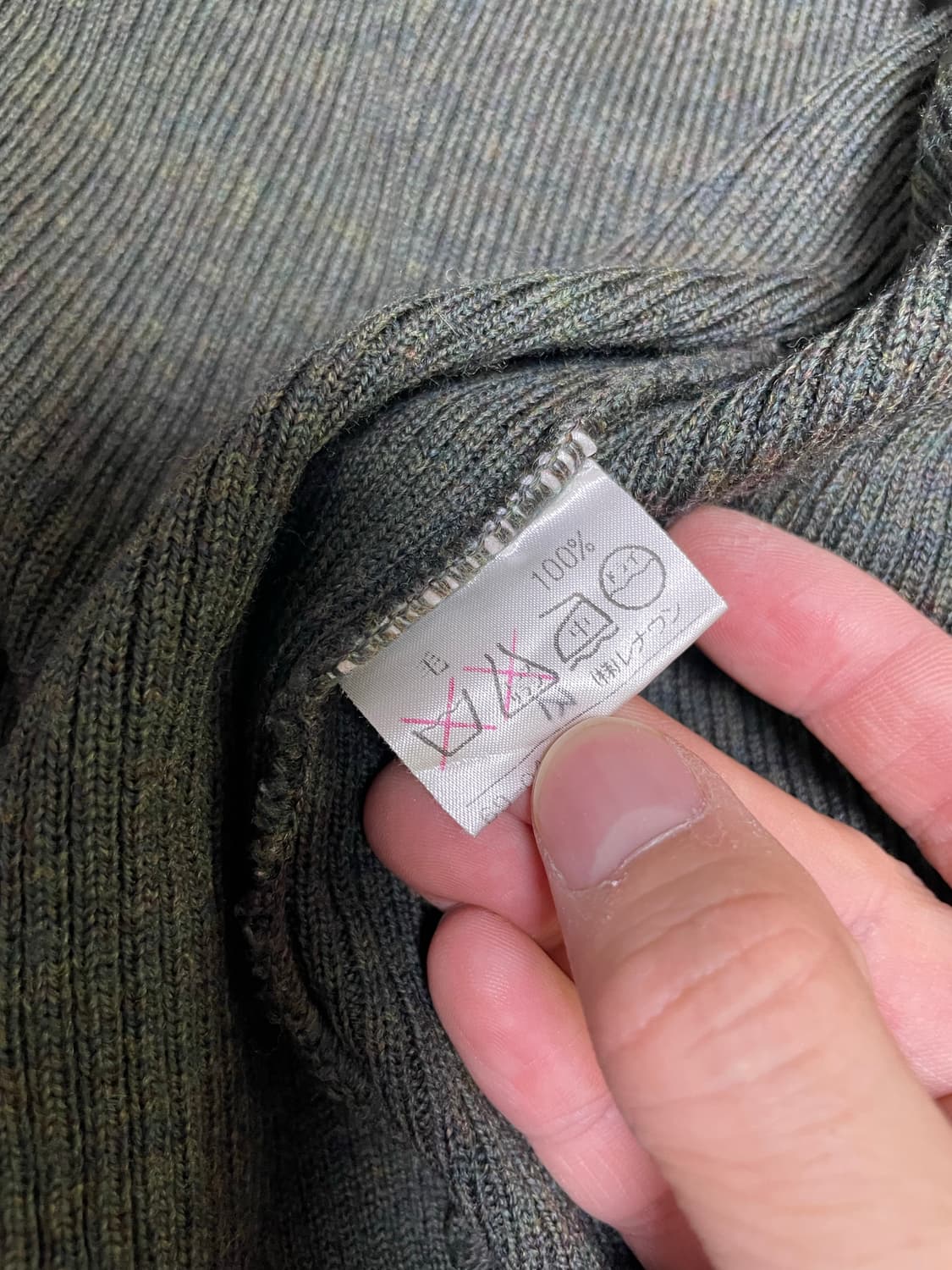 J.CREW 골지 니트 가디건 사이즈 105 상품이미지4