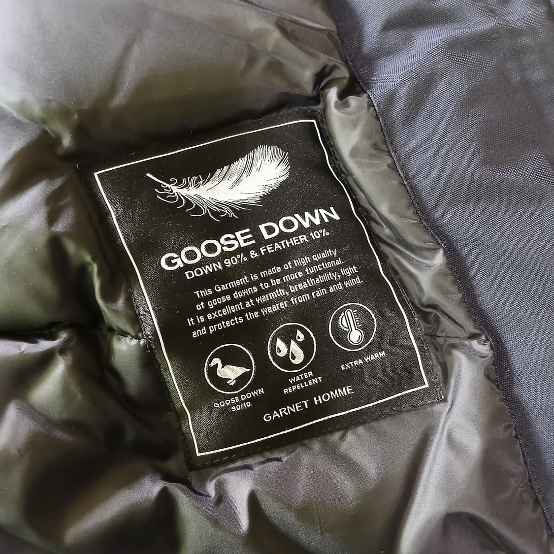 garnet homme 가넷옴므 구스다운 조끼 패딩 자켓 상품이미지6