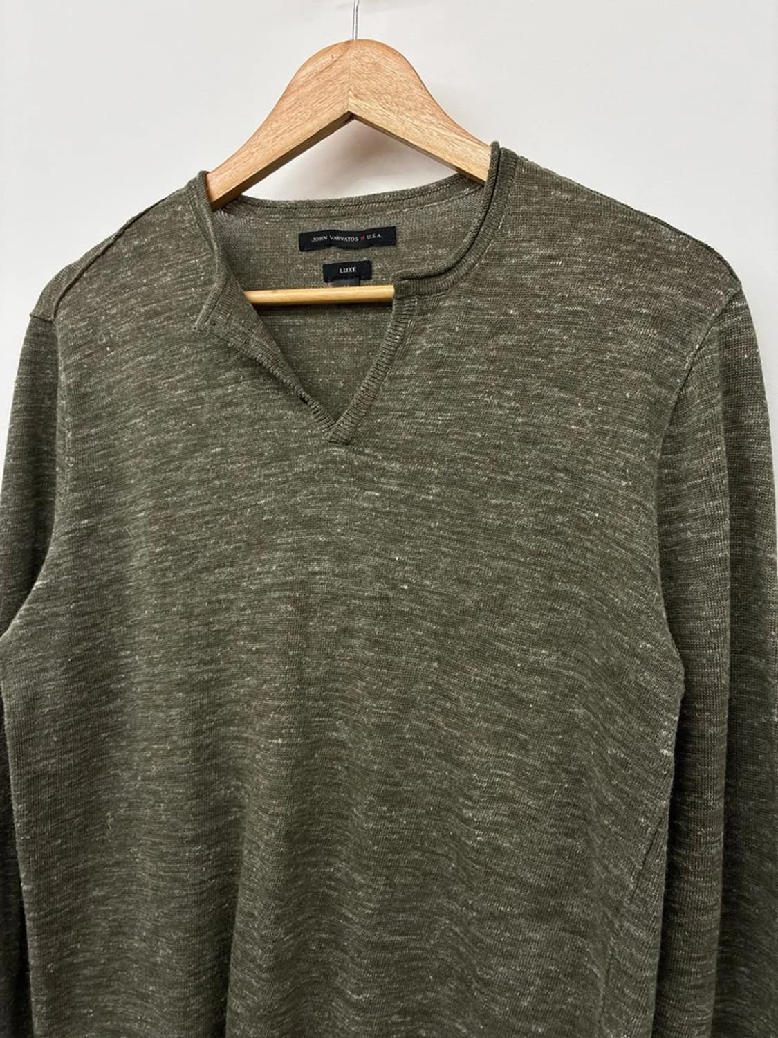 존 바바토스 LUXE 헨리넥 니트 롱슬리브 PN9801 상품이미지2