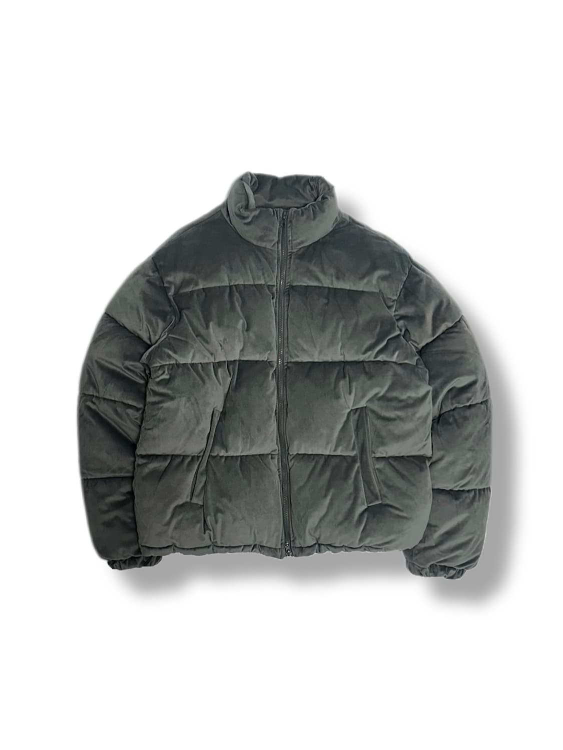 DAVID CHEN 데이비드 첸 벨벳 푸퍼 패딩 상품이미지1