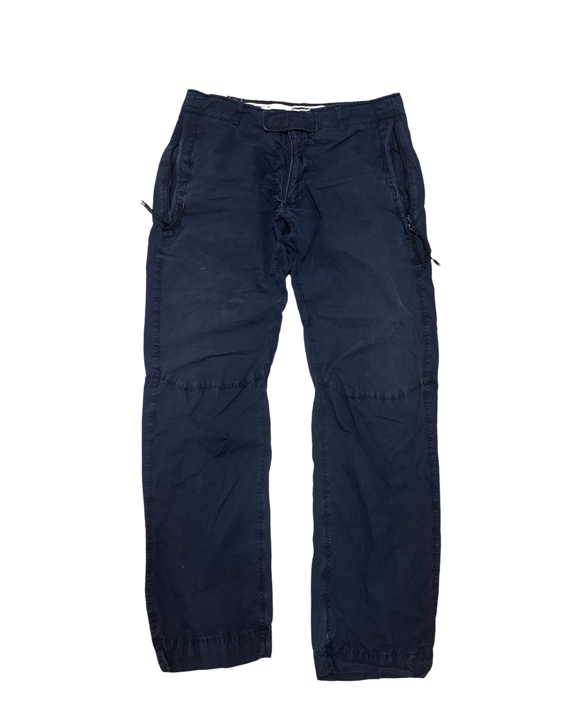 스톤아일랜드 와펜 네이비 코튼팬츠 상품이미지5