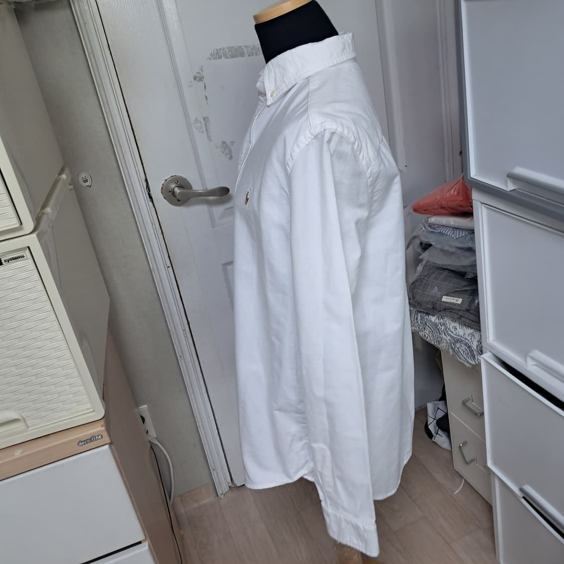 폴로 랄프로렌 클래식핏 옥스퍼드 셔츠 18-20, 남성 S, 여성 상품이미지2